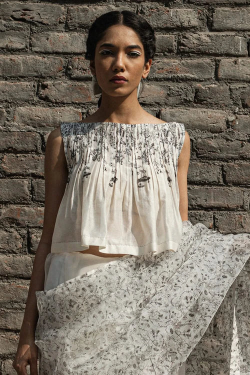 Lima Pleated Top