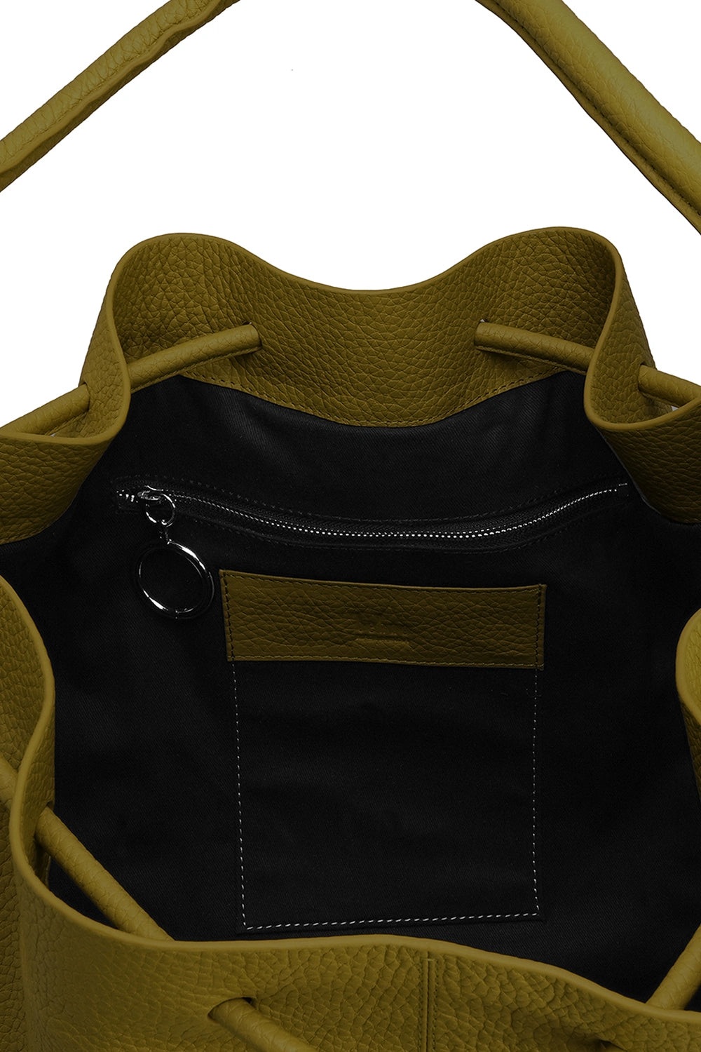 Ina Pebble Olive Large Bag