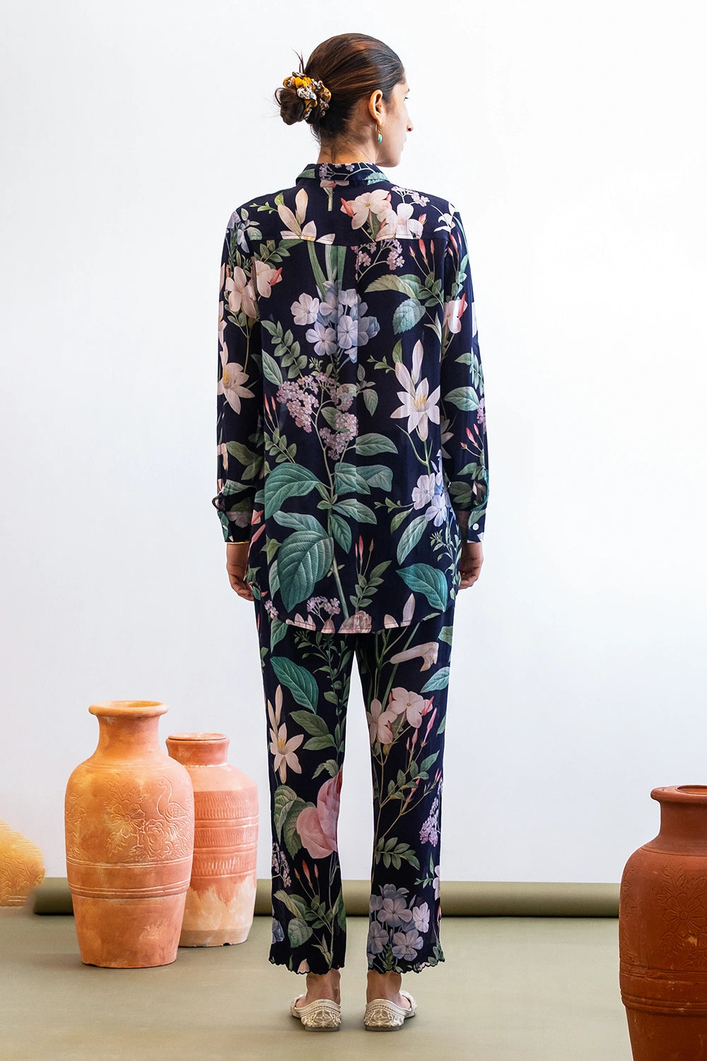 Indigo Midnight Garden Co-ord Set
