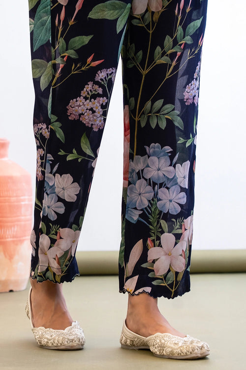 Indigo Midnight Garden Co-ord Set