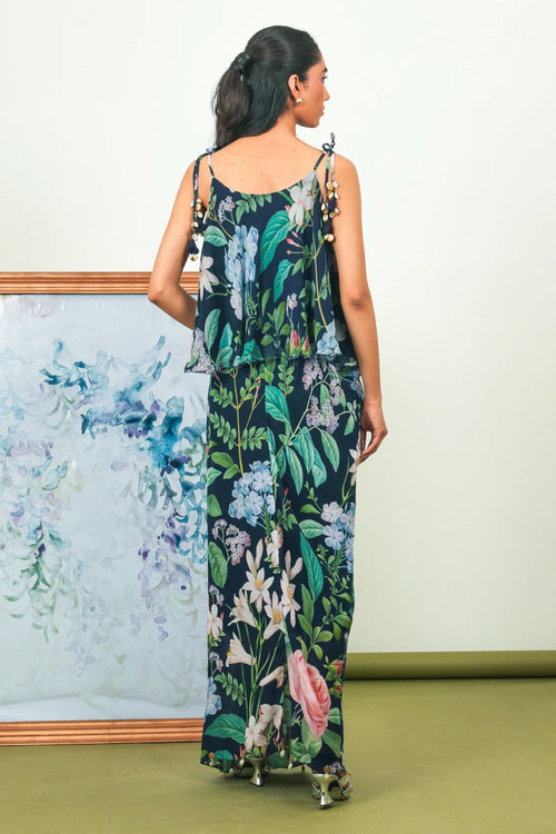 Indigo Valley Dhoti Skirt Set