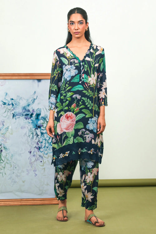 Indigo Valley Kurta Set