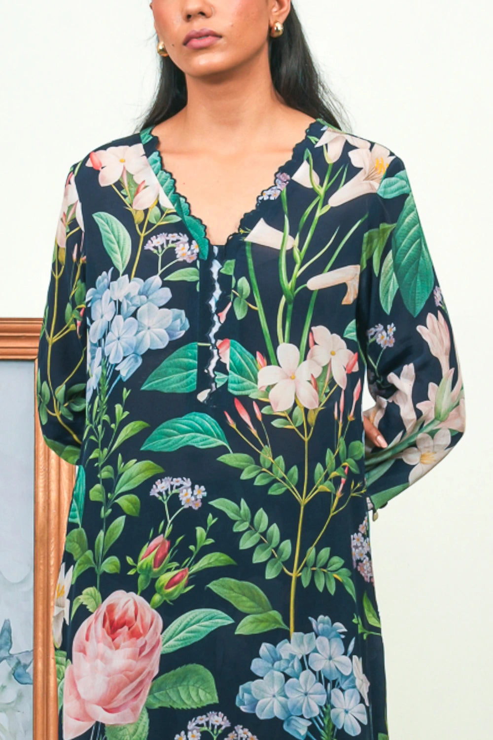 Indigo Valley Kurta Set