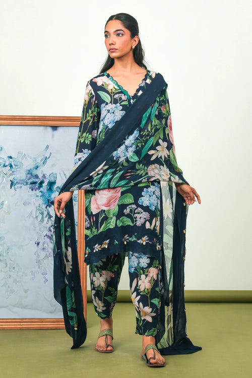 Indigo Valley Kurta Set