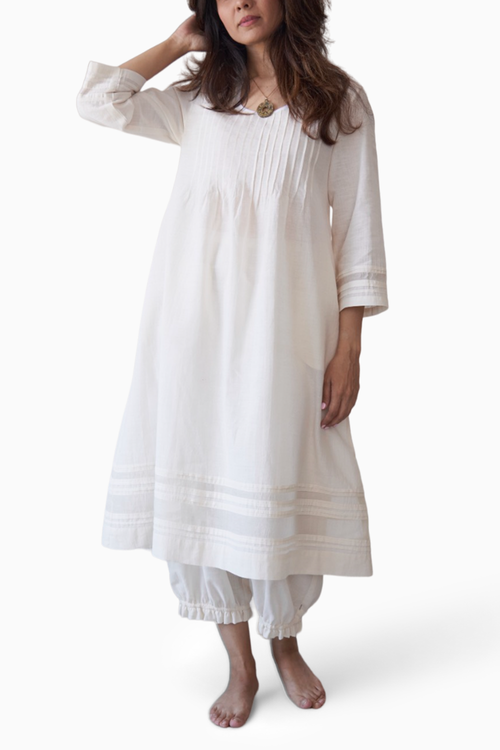 Kora Inlay Smock Shift