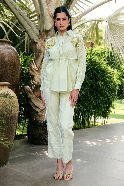 Iris Green Co-ord Set