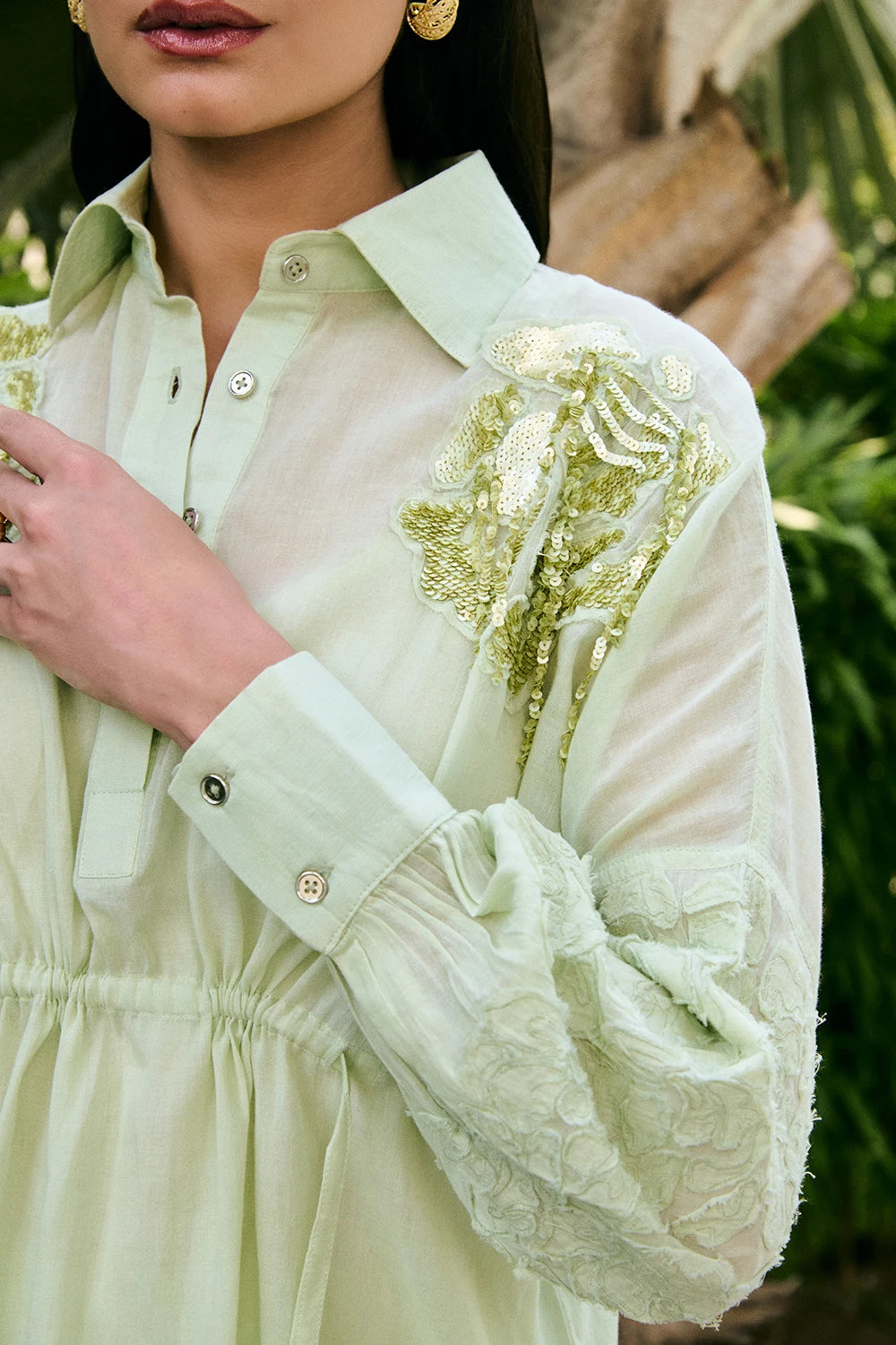 Iris Green Co-ord Set