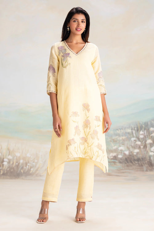 Iris Buttercup Kurta Set