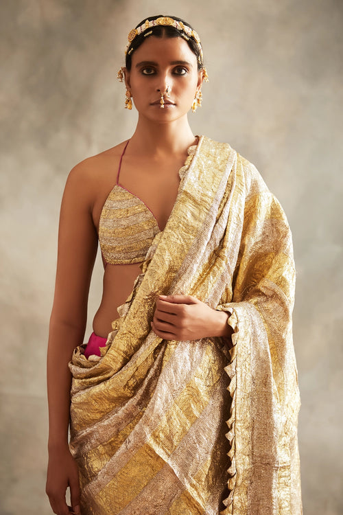 Sona Chandi Gulabi Saree