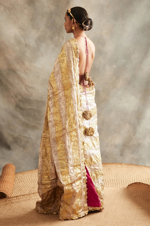 Sona Chandi Gulabi Saree