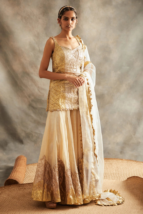 Chandi Sona Garara Set