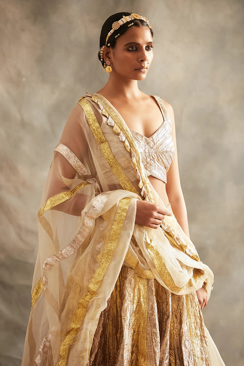 Chandi Sona Lehenga Set