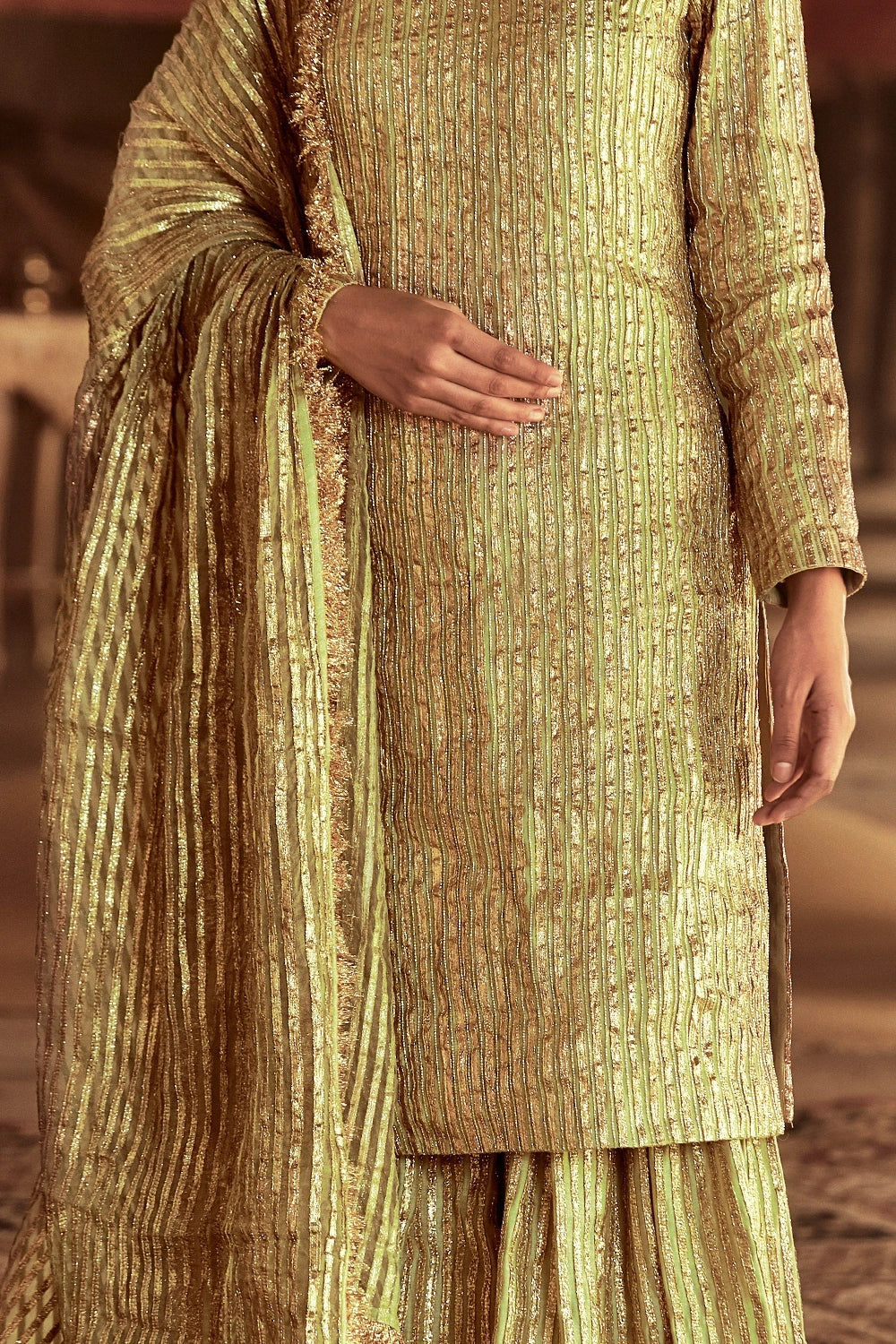 Mint Benazir Garara Set