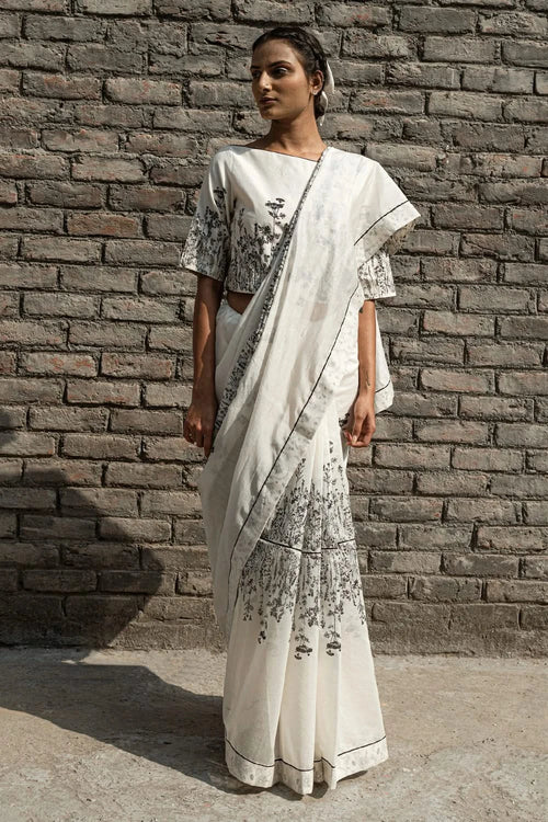 Ivy Chanderi Saree