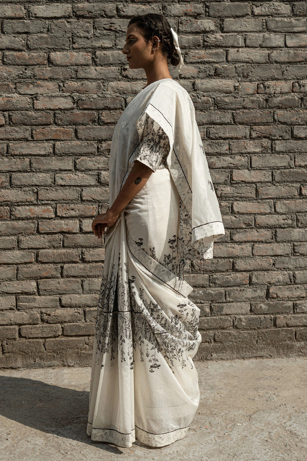 Ivy Chanderi Saree