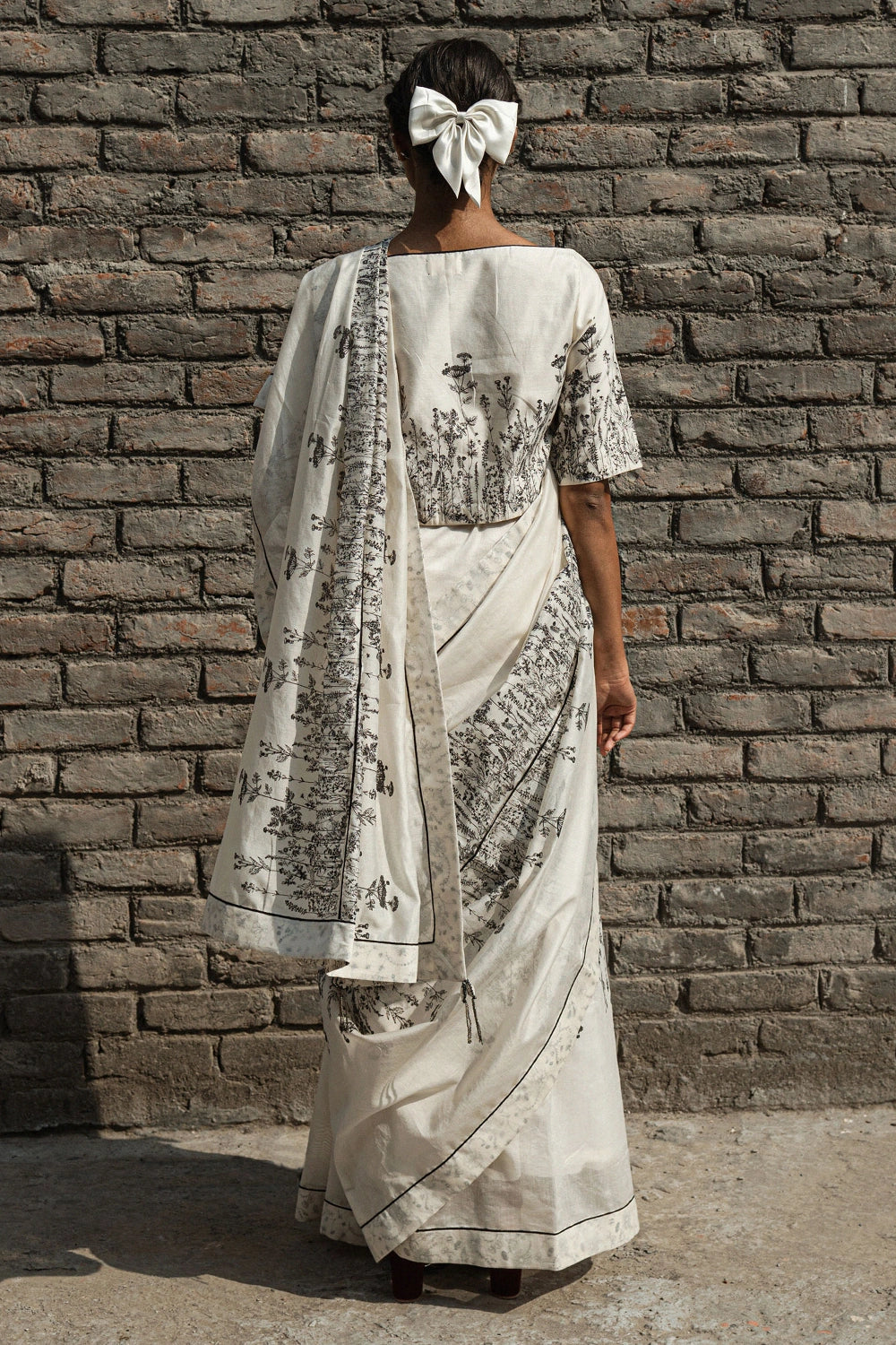 Ivy Chanderi Saree