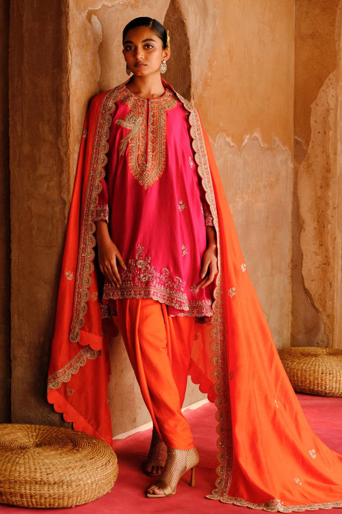 Rani Pink Tunic Set