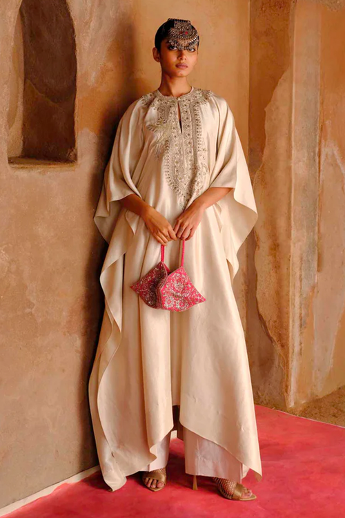 Ivory Kaftan Set