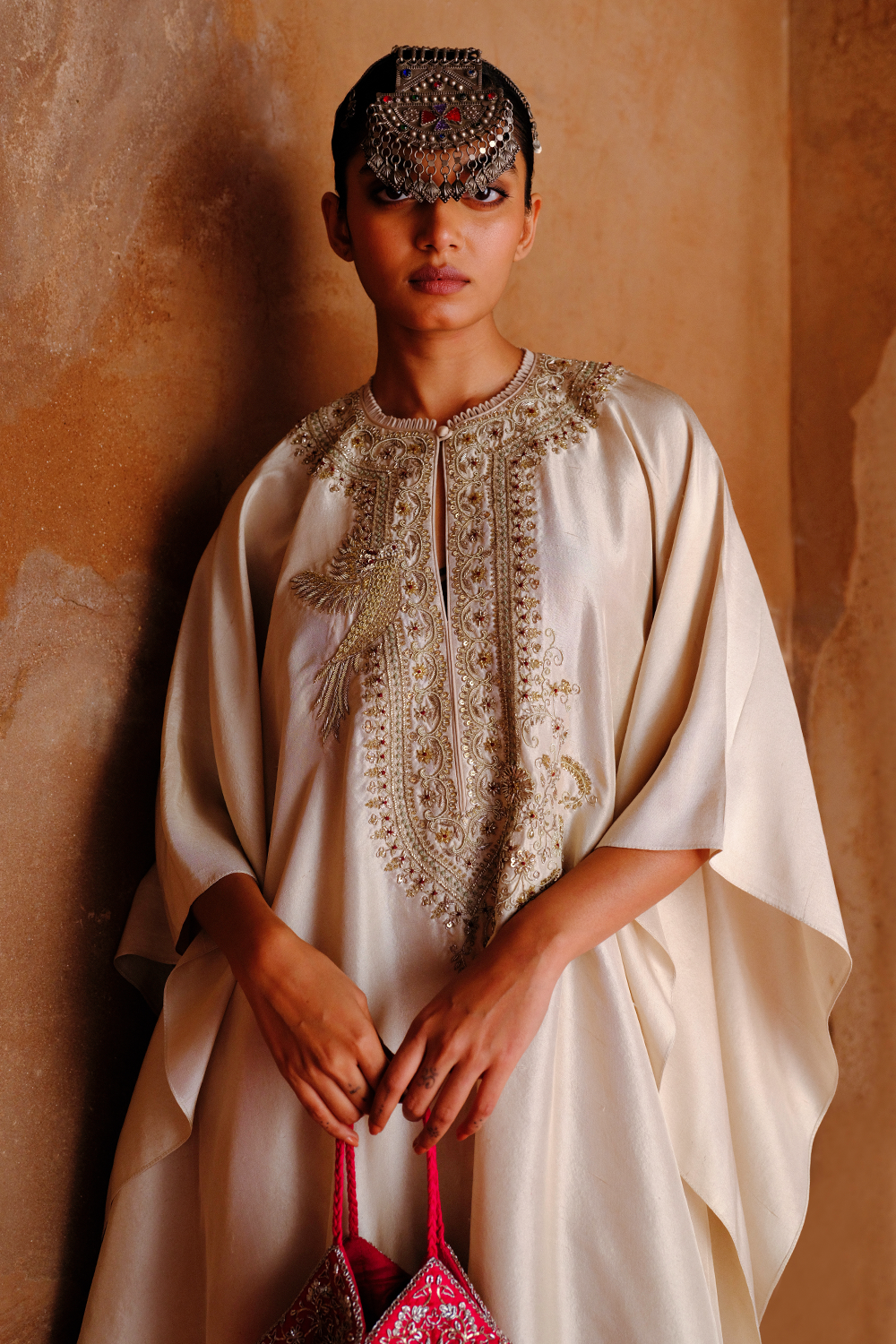 Ivory Kaftan Set