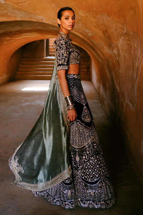 Purple Lehenga Set