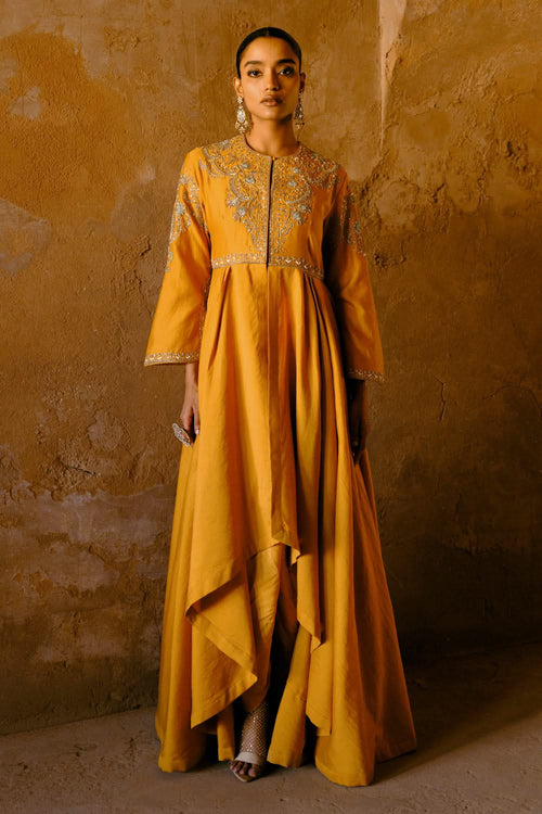 Mango Yellow Drape Set