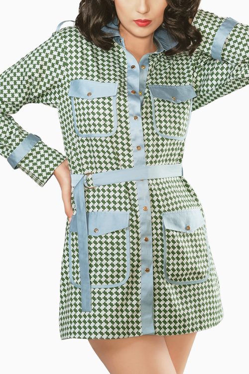 Jane Green Print Shirt