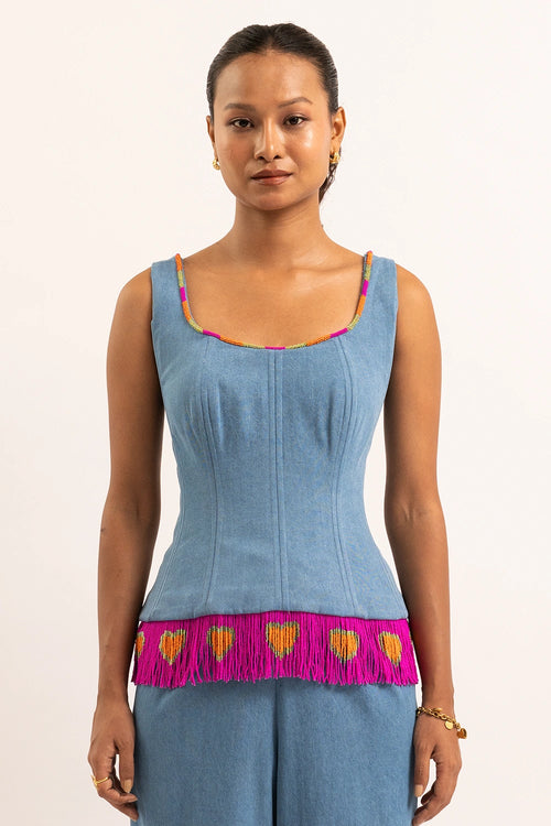 Tassel Love Story Corset