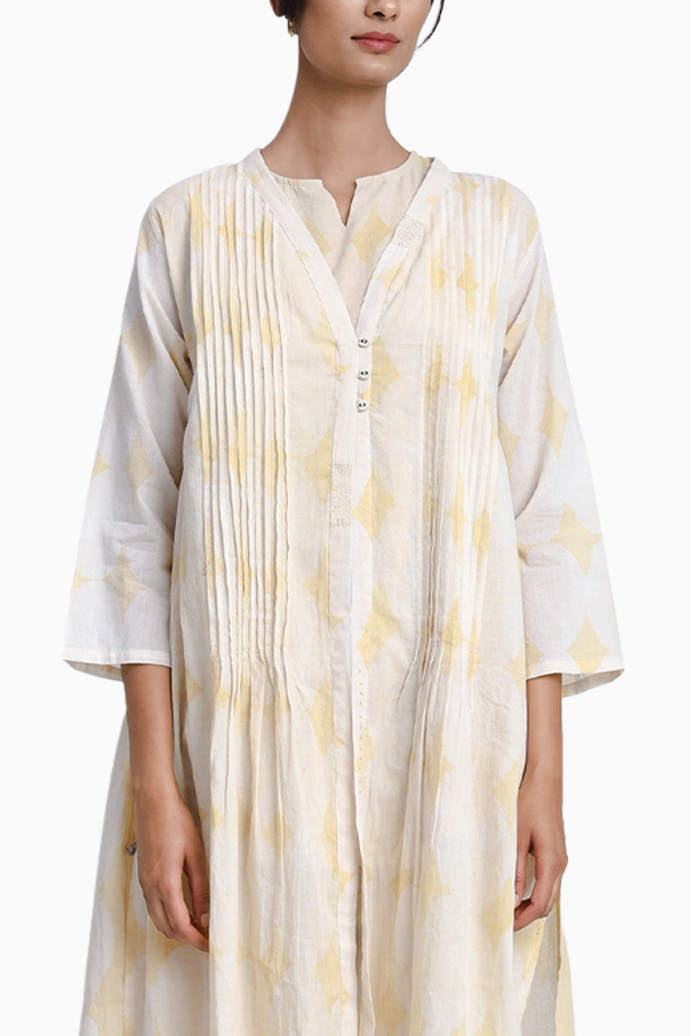 Hay Yellow Top Pant Robe Set