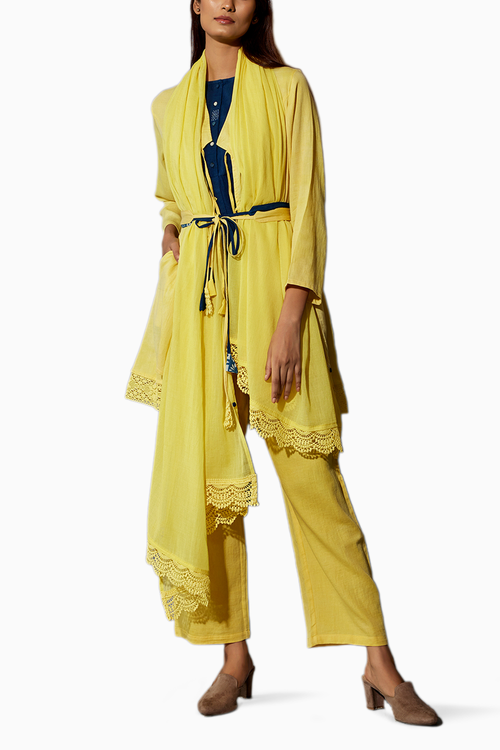 Yellow Haldi Festive Set