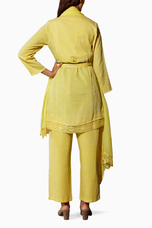 Yellow Haldi Festive Set