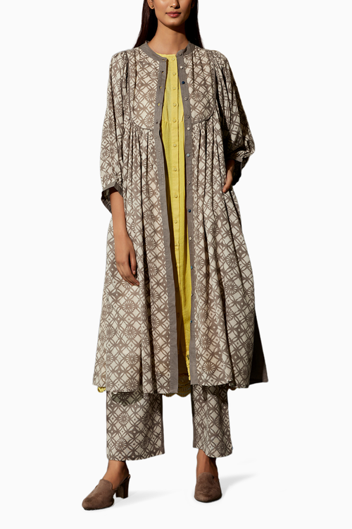 Brown Yellow Luxe Set