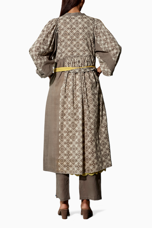 Brown Yellow Luxe Set