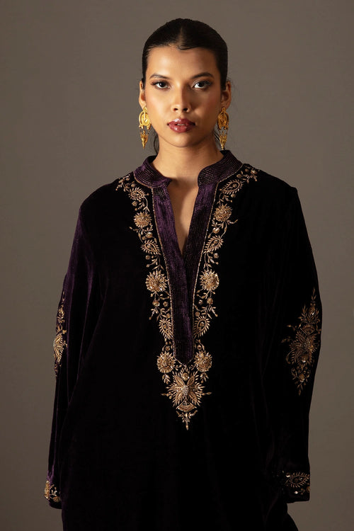 Anaya Long Purple Dress