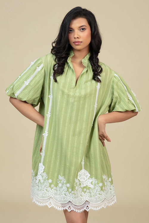 Green Slava Tunic