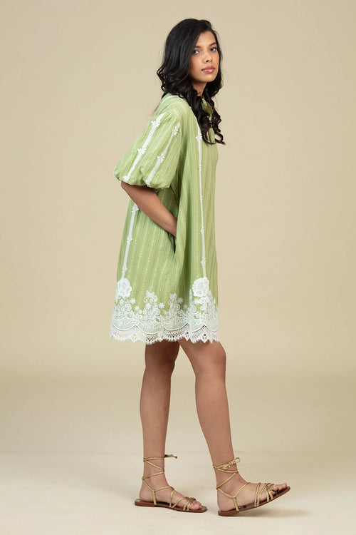 Green Slava Tunic