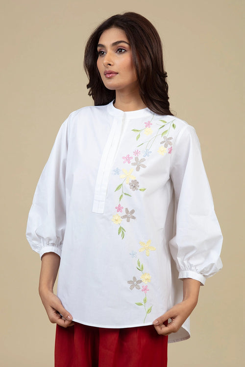 White Asha Shirt