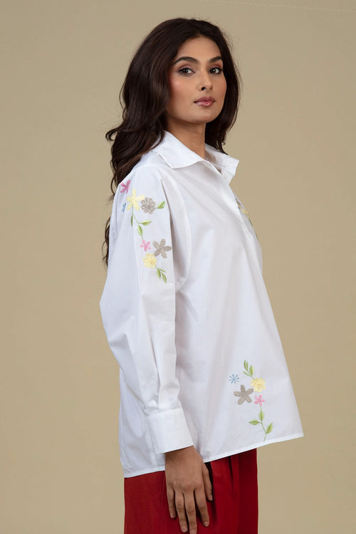 White Nisha Shirt