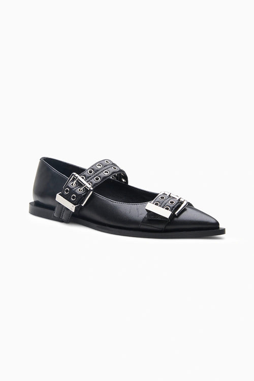 Juliana Close Black Ballerina