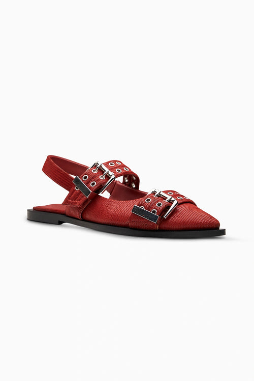 Juliana Dark Red Ballerina