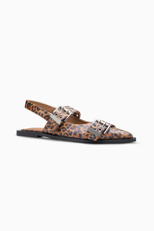 Juliana Leopard Ballerina