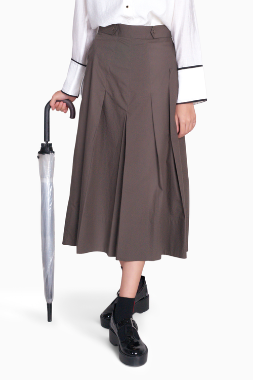 Jackson Dark Brown Culotte Pant