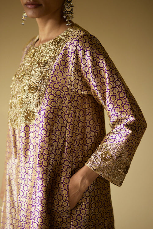 Jamuni Golconda Kurta Set