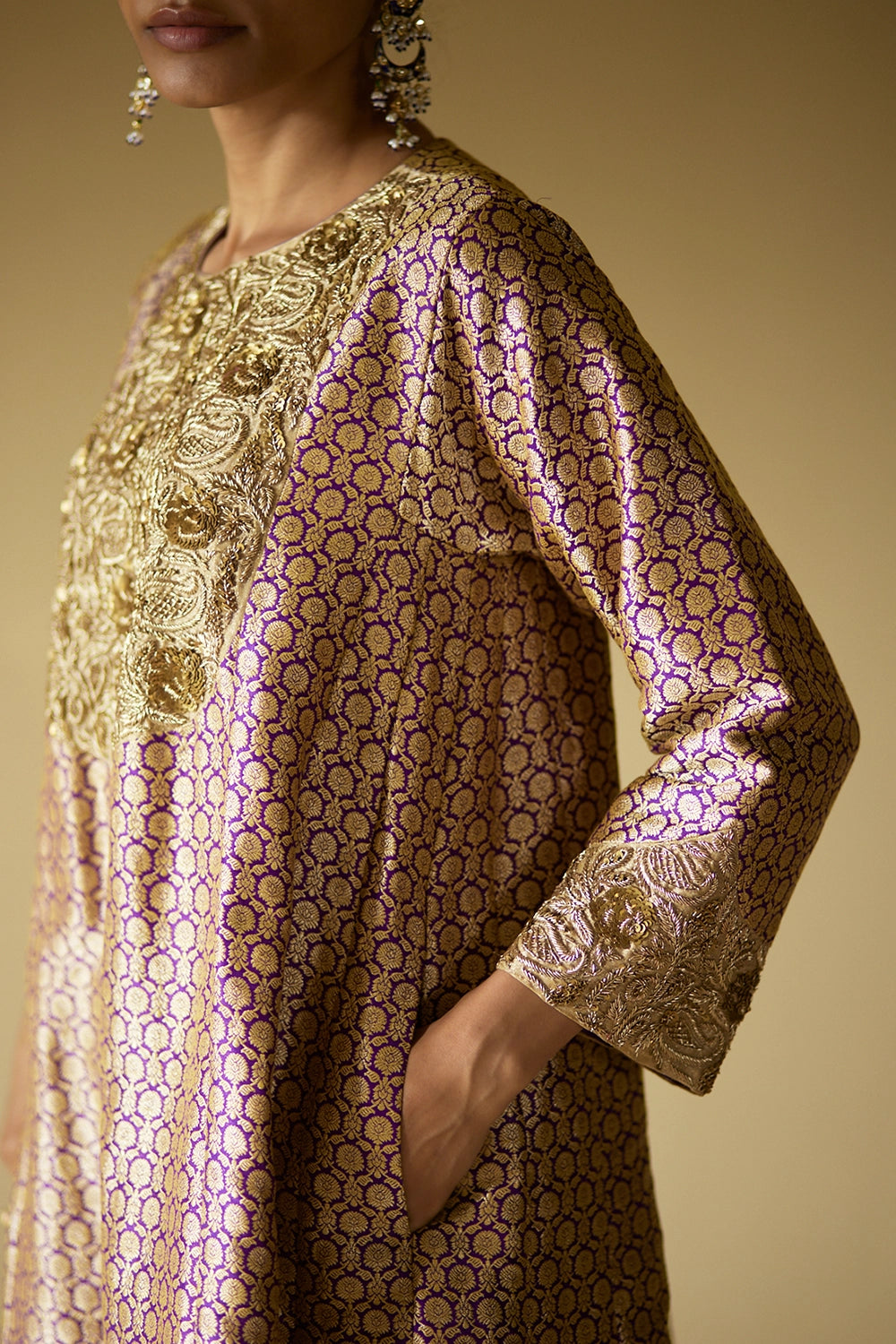 Jamuni Golconda Kurta Set
