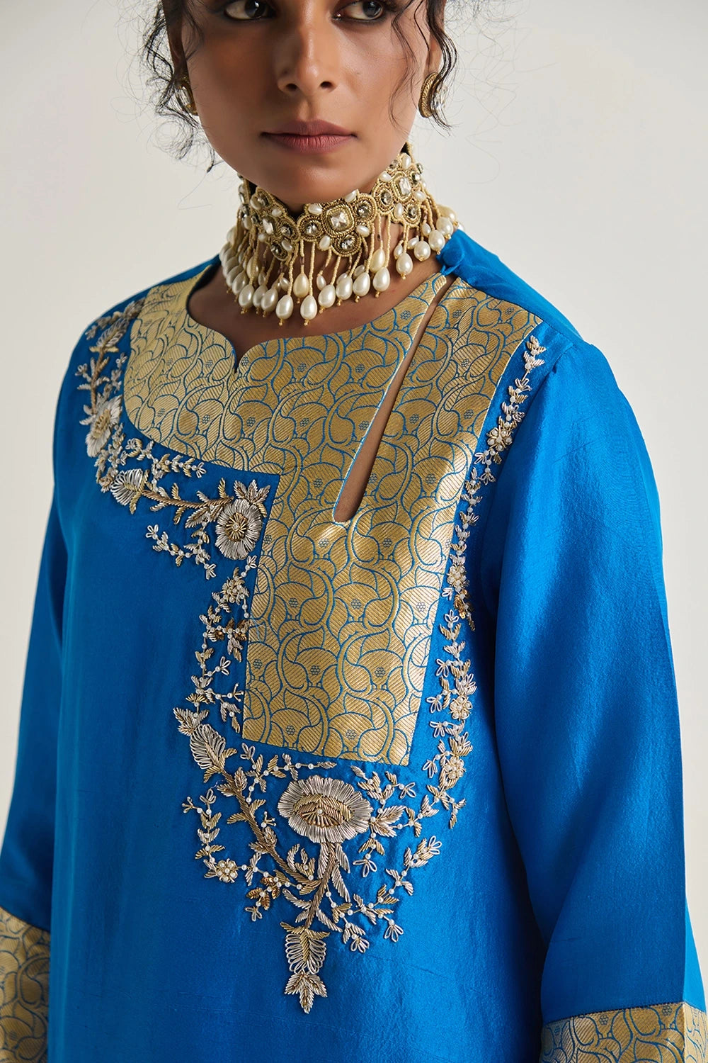 Jannat Neelambari Kurta Set