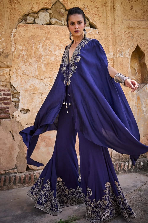 Purple Cape Set