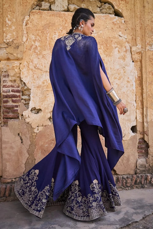 Purple Cape Set