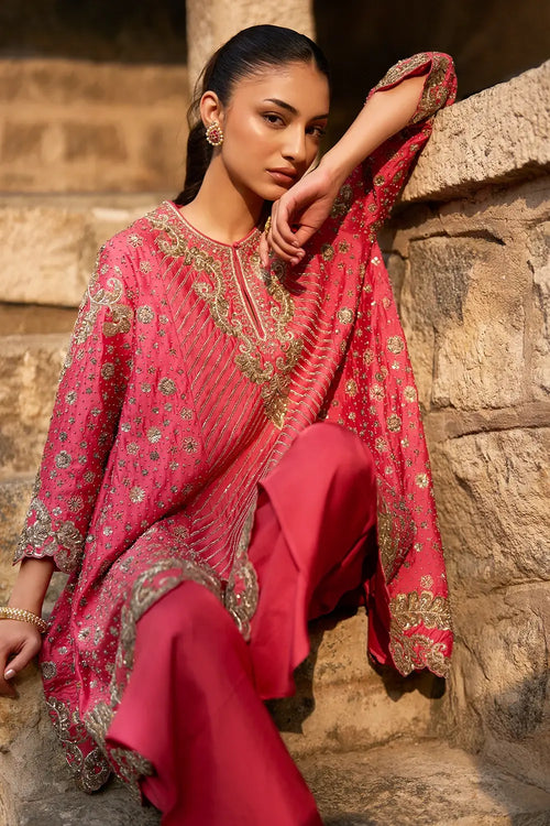 Nebula Coral Kurta Set