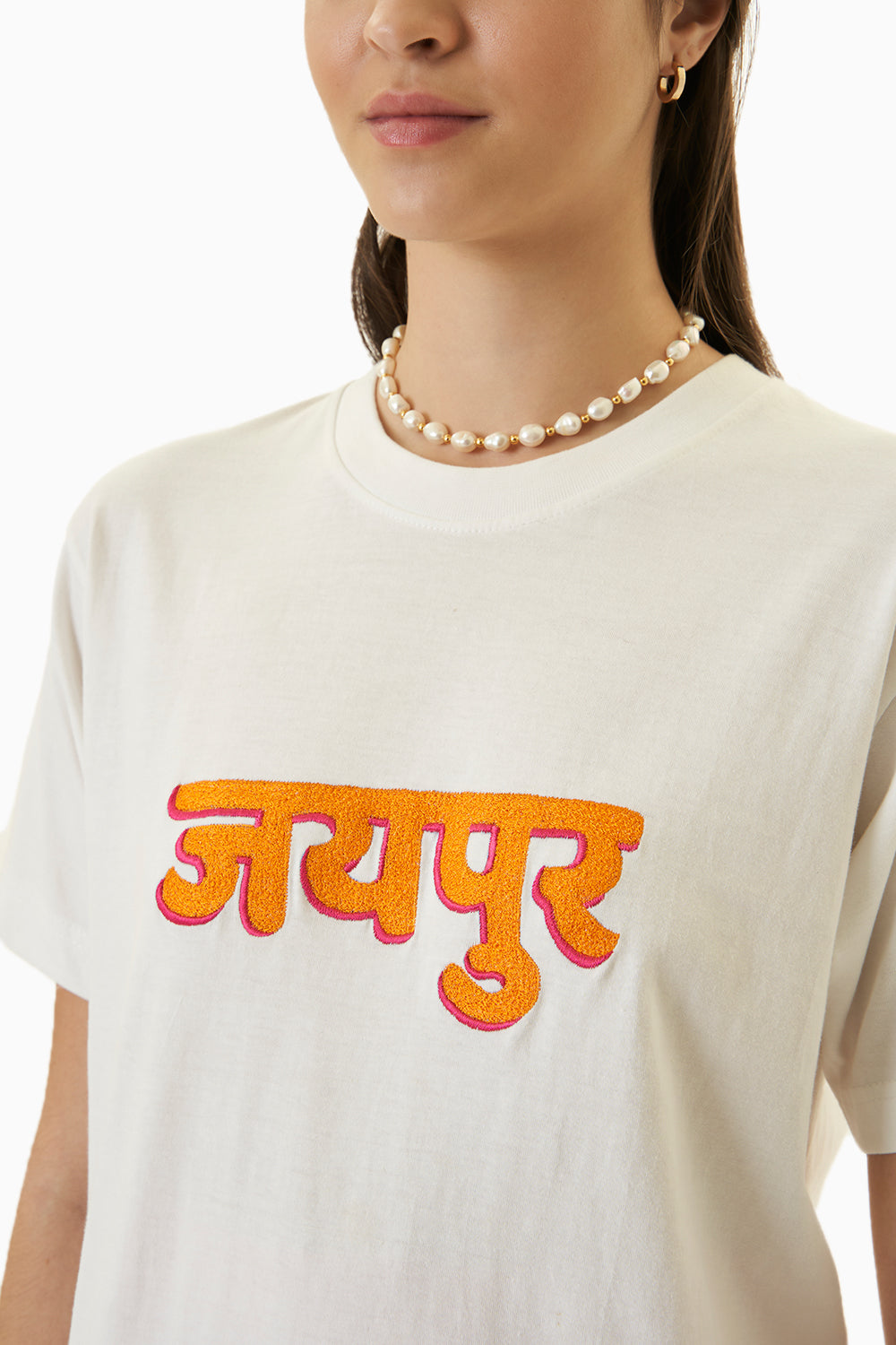 Jaypore Embroidered T-shirt