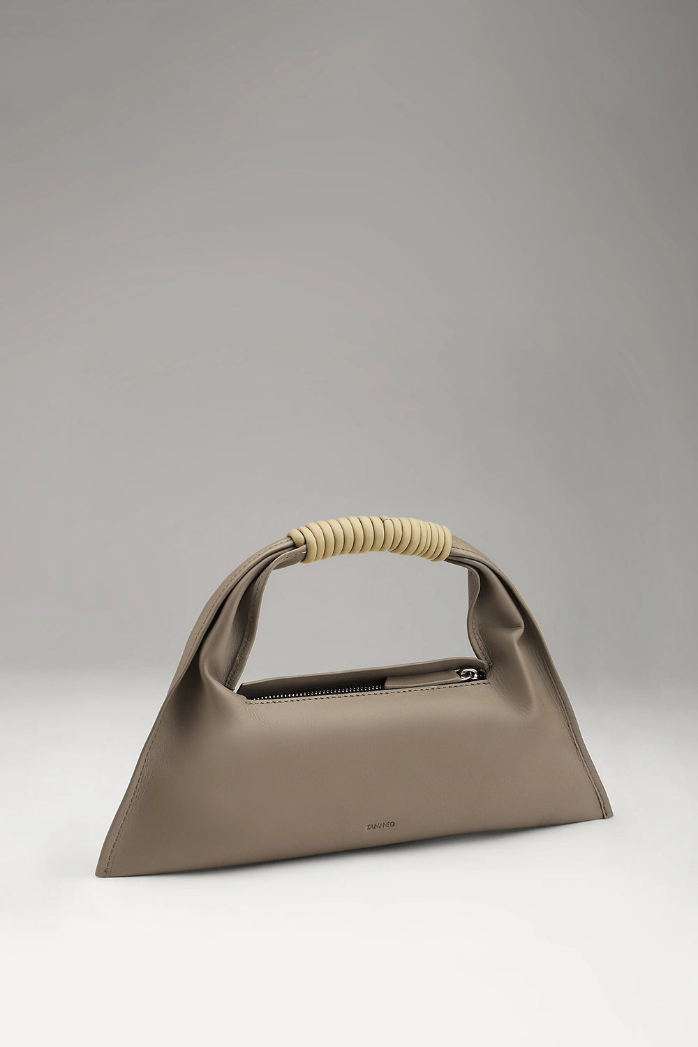 Greige Mini Julia Baguette Bag