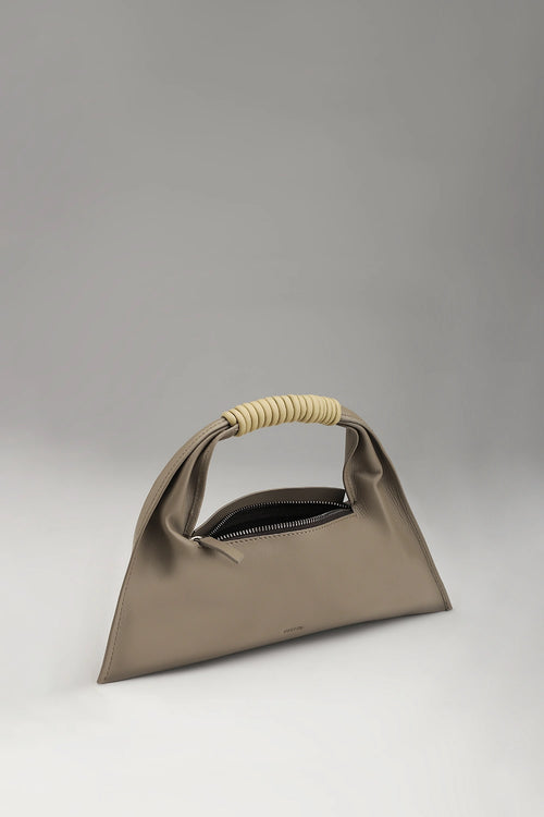 Greige Mini Julia Baguette Bag